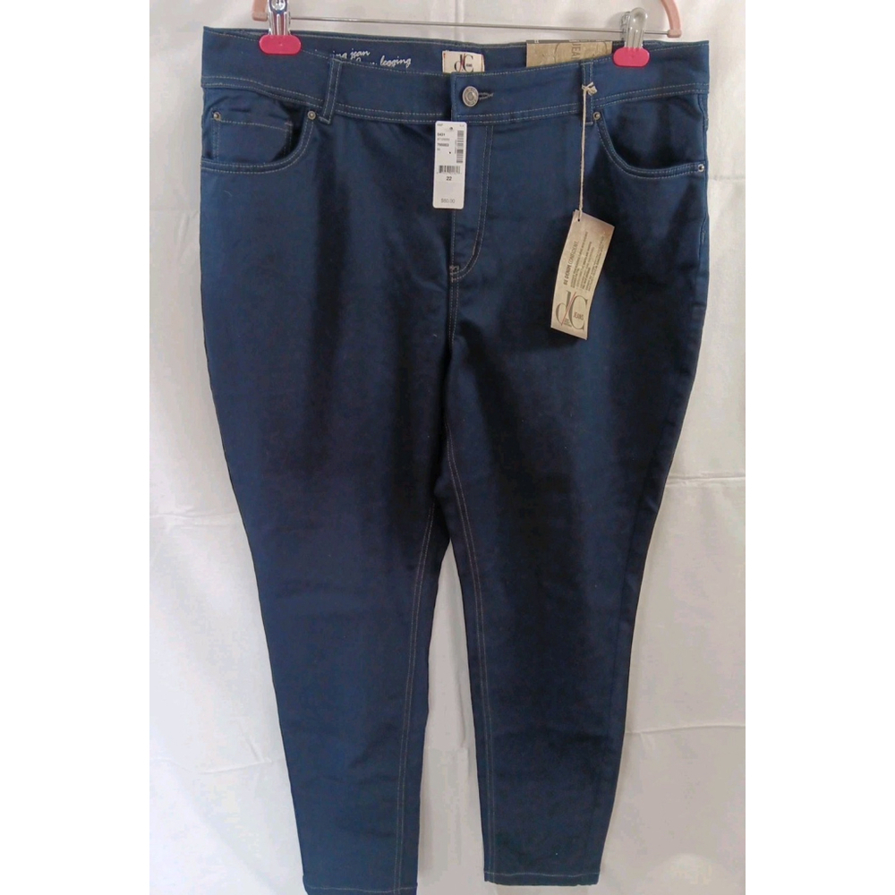 Tags Still On Size 22 Womens Leggings DC Jeans Superstretch Skinny $60 TAG